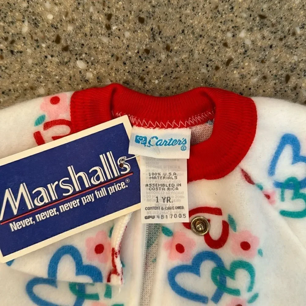 CARTER'S Vintage Footie Pajamas *NEW*